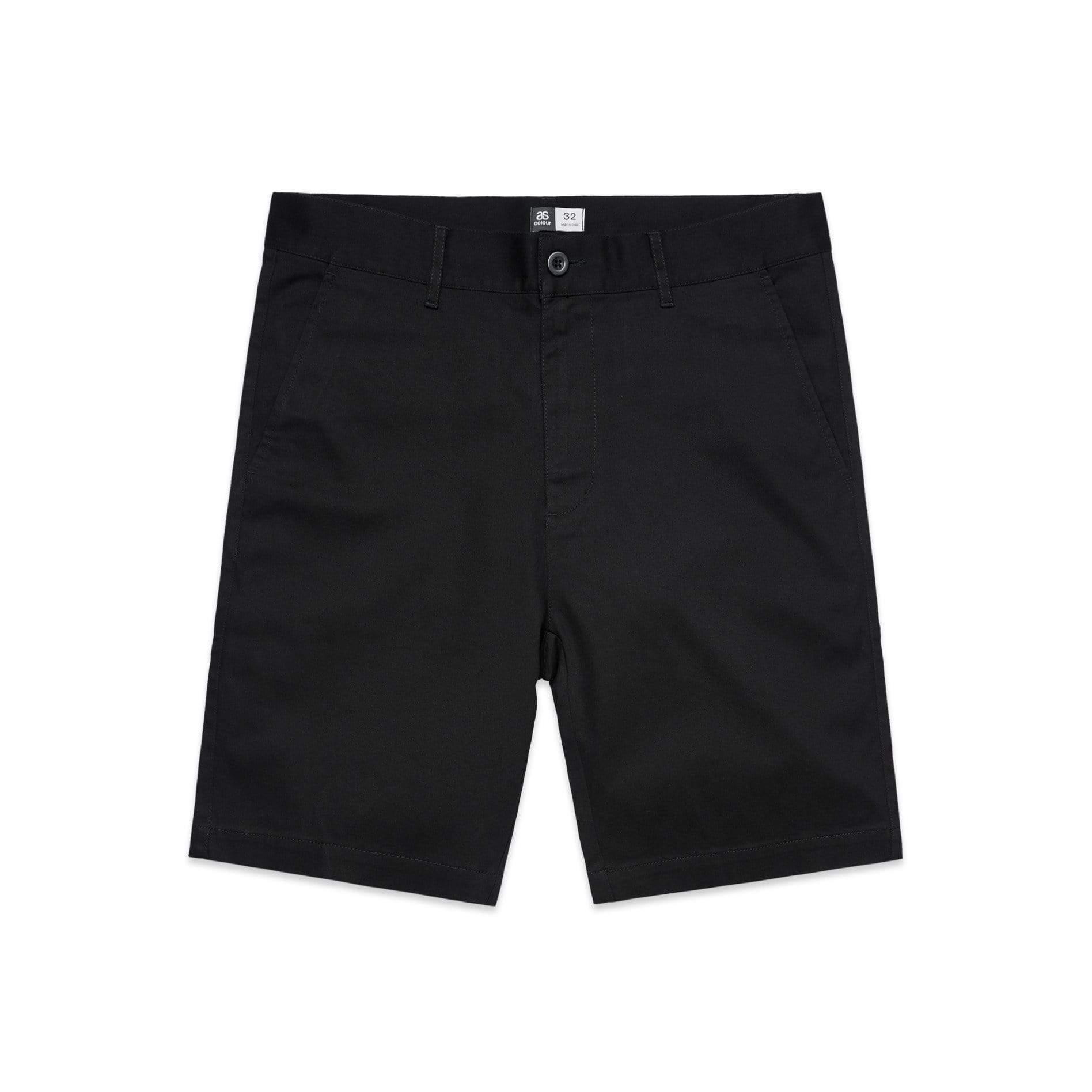 As Colour Men's plain shorts 5902 Active Wear As Colour BLACK 28 